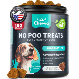 No Poo Chews For Dogs Coprophagia Deterrent For Dogs Forbid For Dogs Stool Eating Deterrent Dog Probiotics For Digestive Health Digestive Gut Immune H